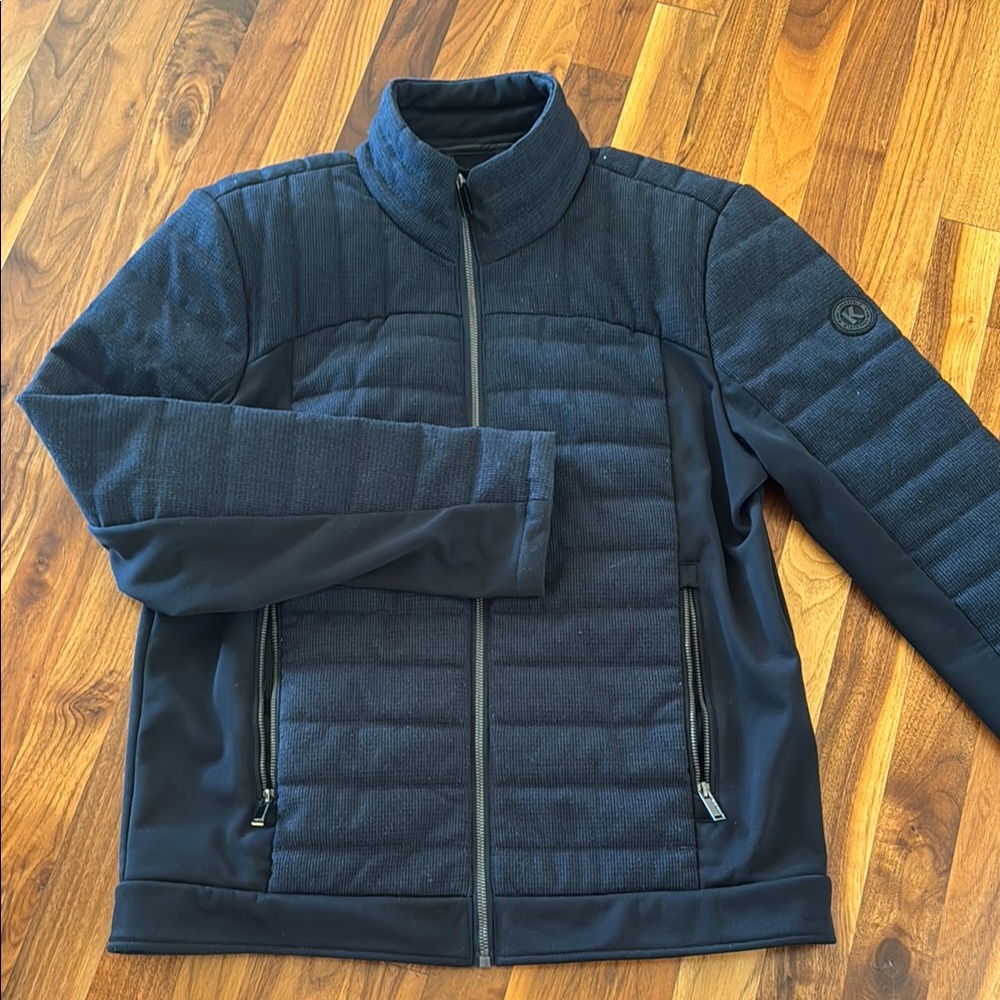 Karl lagerfeld media quilted jacket(M)